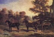 Benjamin Cam Norton Carriage oil painting artist